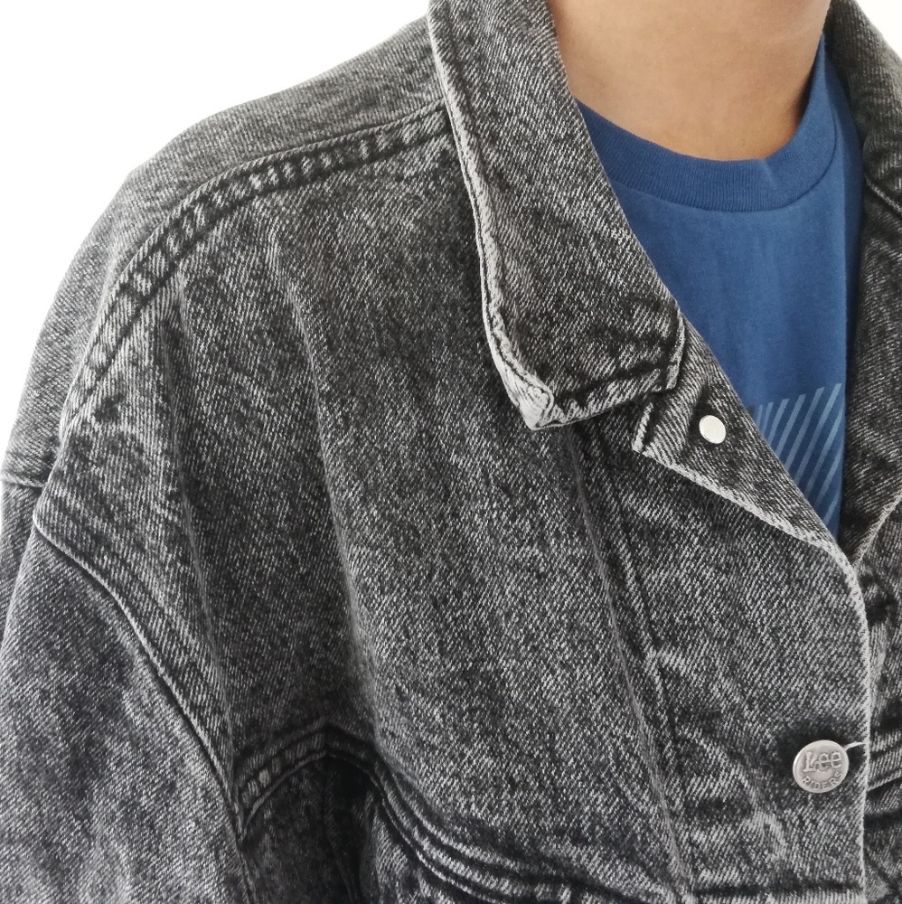 Acid wash Lee denim jacket! - Picture 2 of 4